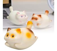 Desktop Mini Figurines Cute Resin Animals Interesting Never Fall Down Qjz854 (A, One Size)