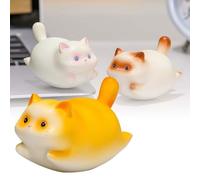 Desktop Mini Figurines Cute Resin Animals Interesting Never Fall Down Qjz854 (C, One Size)