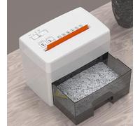 Desktop Mini Shredder, 2-Sheet Particle Cut, 2.4L Bin, Quiet Operation 62dB, Automatic Power Off, Overheating Protection