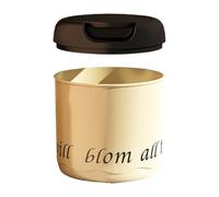 Desktop-Mülleimer - 13,8 cm Schreibtisch-Mülleimer - Mülleimer für Tische | Aufklappbarer Lebensmittelabfallbehälter für die Arbeitsplatte, Küchenabfalleimer für die Schranktür, klein