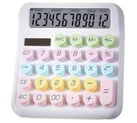 Desktop Office Basic Calculator - White