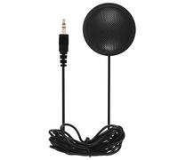 Desktop Omni-directional Microphone with 3.5mm Jack High Sensitivity for Desktop Computer Recorder Pen Portable 2m Cable for Video Conference Internet Webcast