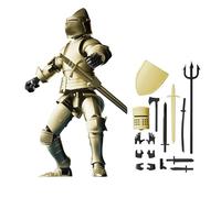 Desktop Ornament Five Generations Of Joint Dolls Medieval Infantry Heavy Soldier Hand Made Ornaments for Home and (C, 14.4X6.5cm)