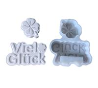 Desktop Ornament Silicone Mold, Four Clovers Vase | Crystal Epoxy, Dry Flowers Holders, Decorative Molds, Tabletop Ornament, Home Decors for