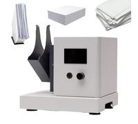 Desktop Paper Jogger, Automatic Sorting Machine, 2800r/min, 500-Page Capacity, Adjustable Shaking Force for A4 A5 A6 Papers