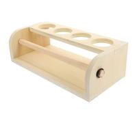 Desktop Paper Roll Dispenser Wood Easel Holder for Children Drawing Art Craft Project Wood Drawing