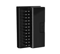 Desktop PC ATX24 Pin 90 Degree Right Angle Power Adapter Secure Connection Compact Size Improves Airflow Management
