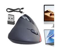 Desktop PC - Rechargeable Vertical Design, Quiet | High Precision Sensor Reduces Muscle Fatigue, Stable Optical Sensor, Ideal for Long Time Use