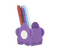 Desktop Pen Holder Cartoon Sunflower-Shaped Students Stationery Storage Large Capacity Supply Makeup Tools for Women Supplies and Desk Accessories
