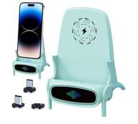Desktop Phone Holder - Mobile Phone Holder, Adjustable Charging Stand with Multi-purpose Functionality | Ideal for Smartphone, Home, Office, Desk, Table, Workstation, Org