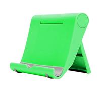 Desktop Phone Holder Stand - Tablet Racks, 1 Piece Device Cradle For Office Desks, Folding With Weighted Base, Hardware Additions, Smartphone Support For Lectures, Streaming And