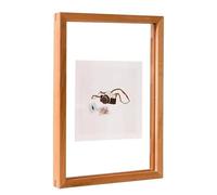 Desktop Picture Frame,Clear Photo Frame,Double Sided Transparent Glass Herbarium For Pressed Flowers Frames Dried Leaf Display Desktop(29.7cmx42cm)