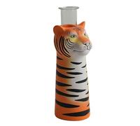 Desktop Planter Resin Hydroponics Flower Vases Tigers Shape Flower Planter Ornament for Home Decors Centerpieces Glass Plant Propagation Station
