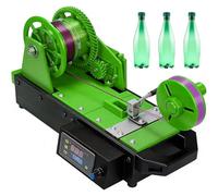 Desktop Plastic Filament Extruder for PET Bottle Recycling, Digital Temperature & Speed Control, DIY Filament Maker for 3D Printer, Small Studio, Family