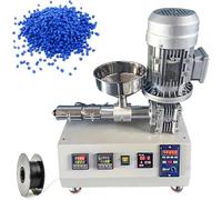 Desktop Plastic Pellet Extruder, 3D Printer Filament Maker with PID Control 0-350°C, Output 500-1000g/h, Recycled PET Filament Production