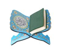 Desktop Prayer Book Stand | Folding Wooden Book Stand Prayer Book Stand - The Quran Display Stand for Traditional Decoration