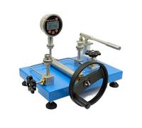 Desktop Pressure Calibrator, Y-W-Q-1431 Precision Air Source For Lab & Industry Compact Pressure Controller(1431A and gauge)