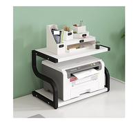 Desktop Printer Stand nizer Multi-Functional Printer Shelf for Fax Machines Scanners & Files Adjustable Printer Holder for Home Office - Color E