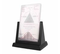 Desktop Probability Statistics Demonstration Model, Visual Bell-shaped Curve Distribution Experiment Tool With Metal Beads, Educational Math Teaching Desktop Display Ornament