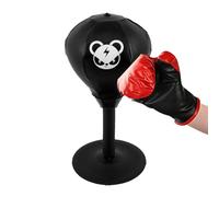 Desktop Punch Bag, 40cm PU Mini Punching Bag Standing, Desk Punching Bags, Heavy Duty Wall Punchers Ball, Strong Suction Boxing Bags Speed Balls, Stress Buster With Suction Cup For Office Table