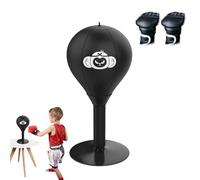 Desktop Punch Bag - PU, 15.75 x 6.97 inches, Desk Punch Bag for Stress Relief, Thickened, Strong Suction Base for Table Punch Bags, Stress Relief Toy for Office Desk, Home Workplace, Learning Area