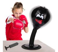 Desktop Punching Bag, Desk Boxing Bag with Suction Cup Counter Top Stress Relief Punching Bag Rage Bag, Funny White Elephant Gifts for Kids Adults Coworkers Friends Office