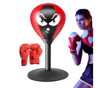 Desktop Punching Bag, Desktop Punch Rage Bag Heavy Duty Boxing Ball With Suction Cup On Tile, Table, Counter, Glass, Desk Boxing Punch Ball For Kids Adults Rage Relief