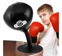 Desktop Punching Bag, Fun Punch Rage Bag with Suction Cup and Inflator, Stress Buster Sandbag Office Table Boxing Bag, Gift for Kids Teenagers Adult(Monkey)