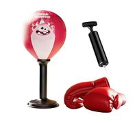 Desktop Punching Bag - Reaction Training Toy with Super Suction Cup | Stress Relief Boxing Bag for Kids, Adults, Home, Bedroom, Living Room, Gym, Desk, Table Exercise