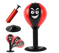 Desktop Punching Bag,Stress Buster with Suction Cup for Office Table and Counters,Desk Boxing Bag,Fun Punch Rage Bags for Adults and Kids,Anti-Anxiety Bags for Coworkers Friends Gift