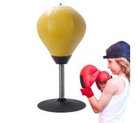 Desktop Punching Bag - Stress Buster With Suction Cup, Mini Speed Bag, Super Strong Spring Flexibility Punch Ball, Heavy Duty Stress Relief Boxing Bags With Pump | For Kids, Teenagers, Adult