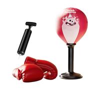 Desktop Punching Bag - Stress Relief Boxing Bag, Reaction Training Toy With Super Suction Cup For Kids Adults Home Bedroom Living Room Gym Desk Table Exercise Fun Activity Fitness