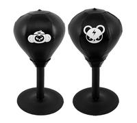 Desktop Punching Bag - Sturdy Suction Speed Ball, Wall & Table Mount Punch Trainer for Stress Relief, High Resilience Spring Design for Fast Rebound, Adults Exercise, Daily Use, 6.97 Inches