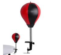 Desktop Punching Bag - Table Punching Bag for Stress Relief, Mini Boxing Ball Set | Adjustable Desk Punching Bag, Fun Office Toy, Boxing Equipment with Sturdy Metal Clip for Table and Countertop