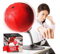 Free Standing Desktop Punching Bag, [Upgrade, Flexibility] Boxing Bag Speed Balls Boxing High-Performance Spring Chassis & Strong Suction Christmas Thanksgiving Gifts for Kids, Teenagers, Adult