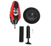 Desktop Punching Bag with Suction Cup Base Stress Buster Fun Relaxing Tabletop Boxing Ball for Home Office, Fun Gift for Friends or Coworker Black (Red)