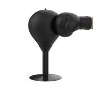 Desktop Punching Bag With Suction Cup Funny Desk Gadget For Coworkers Table Top Bouncing Punch Ball Playful Way To Pass Short Breaks For Women Men Playroom School Wall Home Gym Workplace