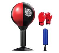 Desktop Punching Bag with Suction Cup,Reflex Bag for Office Table and Counters,Stress Relief Boxing Bag - Fun Gift for Party Exercise- Perfect for Teens Adults