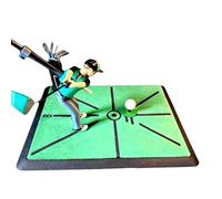 Desktop Putting Game Indoor Course With Putting Mat And For Adults Kids (Green, 20cm)