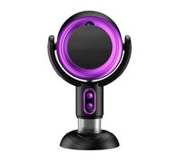 Desktop Range Hood, Kitchen Table Range Hood, 2 Speed Exhaust Fan, Easy To Install, Compact Design, 35x21x15cm, Gold, Purple, For Kitchen Indoor Barbecues