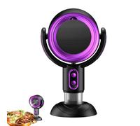 Desktop Range Hood - Min-i Portable Extractor Hood With 2 Speed Adjustment, Wireless Desktop Kitchen Range Hood, Negative Ion Air Purifier - Purple