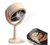 Desktop Range Hood, Mini Extractor Hood, Portable Exhaust Air Volume 10m/Min, 2 Gears Adjustable Wind Power, Extractor Fan for Home, Kitchen Hot Pot, BBQ