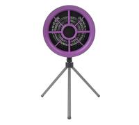 Desktop Range Hoods, Portable Range Hood with 3 Speed Adjustment, Detachable Filter Screen Adsorbed Oil, Mini Range Hood Kitchen Exhaust Fan for Indoor Hot Pot BBQ (Purple)