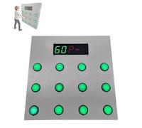 Desktop Reaction Training Game with Timer and Score Counter, Adjustable Speed and Difficulty for Agile Skill Development in Entertainment Venues