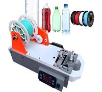 Desktop Recycled PET Filament Maker, Plastic Bottle Extruder for 3D Printers, Sustainable Filament for DIY Makers & Studios