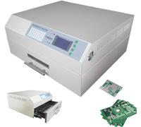 Desktop Reflow Oven, Automatic SMT Soldering Machine with Hot Air Circulation for PCB Assembly and Repair