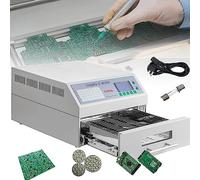Desktop Reflow Oven Soldering Station 800W 1500W Automatic Reflow Soldering Machine Infrared Heater PCB Board SMD SMT BGA Rework Station Tool