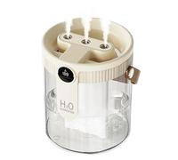 Desktop Room Humidifier - Bedroom Humidifier Diffuser with 1.5L Large Tank, Cordless Ultrasonic Cool Mist Humidifier, Plant Humectant | for