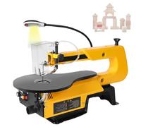 Desktop Scroll Saw, Two Direction Multifunctional Wood Cutting Machine with Stepless Speed Control, Electric Fret Saw with 45° Adjustable Table, for Woodworking, Crafting and DIY(High-end)