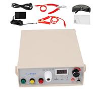 Desktop Spot Welder, Manual Temperature Thermocouple Welding Machine, 0.01 to 3mm Thickness, High Frequency with Protective Glasses for Industrial Use